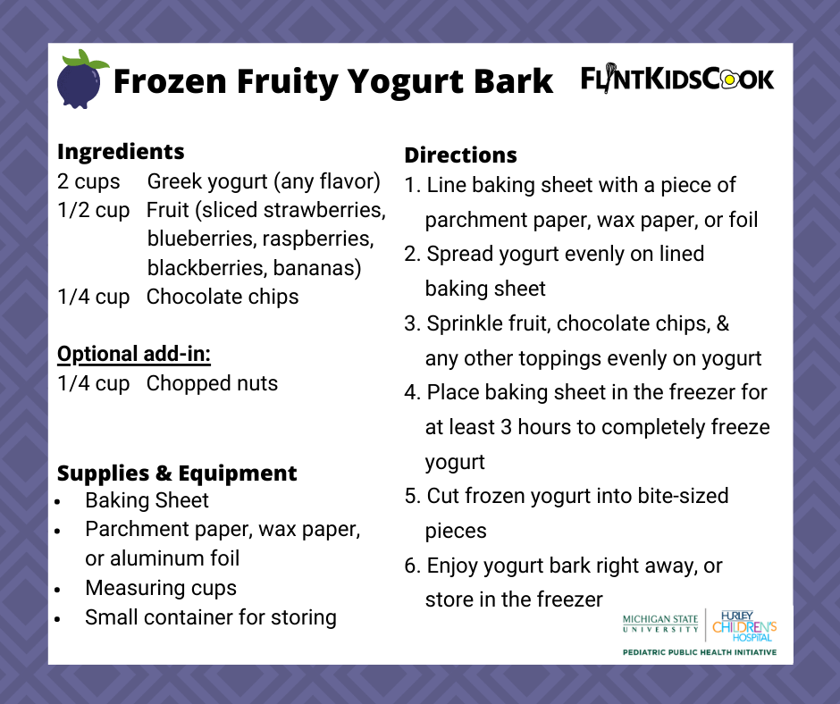 Frozen Fruity Yogurt Bards